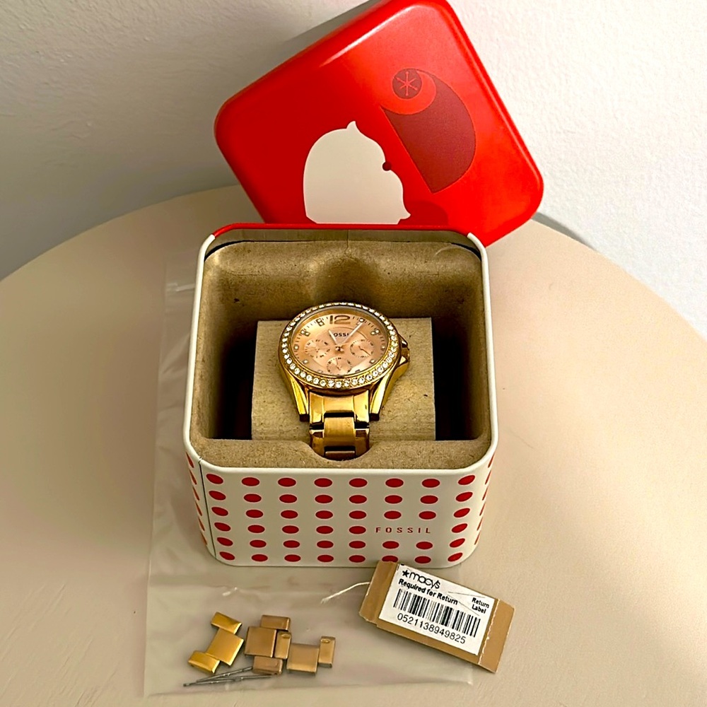 Fossil Rose Gold Watch